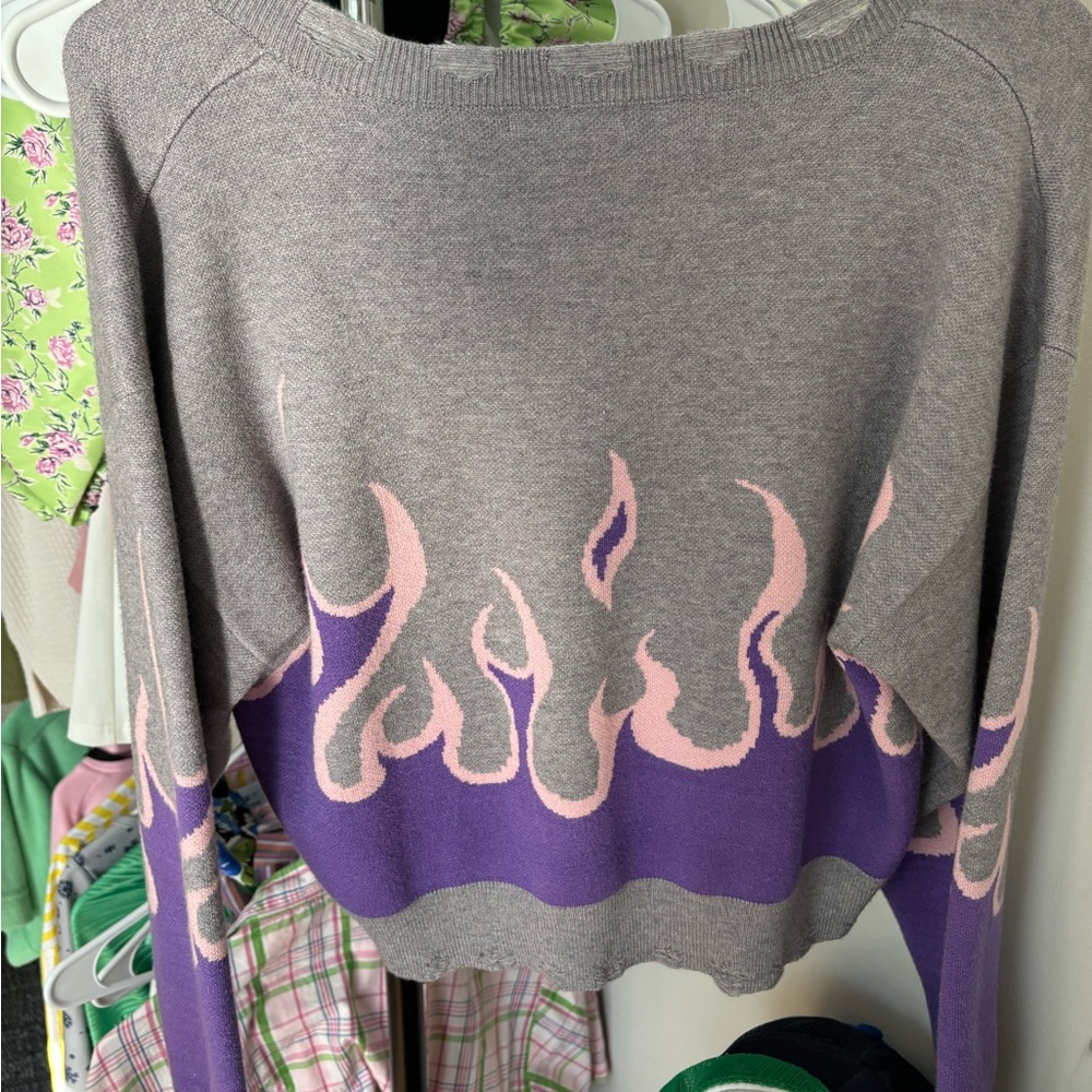 Fashion Nova Flame Sweater View 4